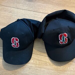 Black Stanford Logo Caps